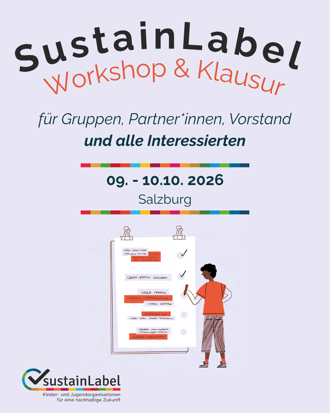sustainLabel Klausur & Workshop